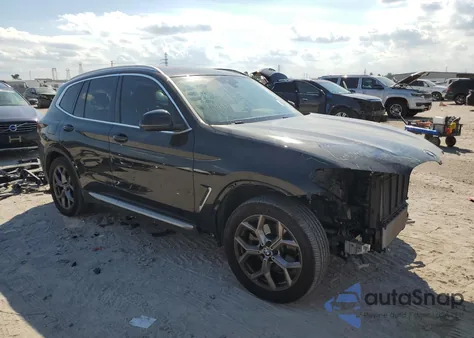 2024 BMW X3 xDrive30I из США, поврежденный, VIN 5UX53DP0XR9T64492